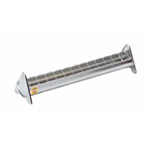 Mangeoire en acier galvanisé à grille mobile 50cm pour 20 poussins - CHICK’A