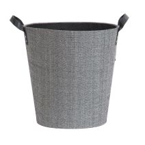 Panier à bûches et à granulés Dama rond
