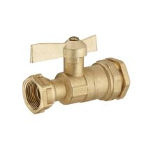 Vanne PE laiton ø32mm femelle écrou tournant 20x27 (3/4) - NOYON & THIEBAULT