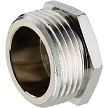 bouchon mâle 20x27 chromé