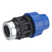 Raccord plastique pour tuyau polyéthylène femelle F15x21 Ø20 - NOYON & THIEBAULT