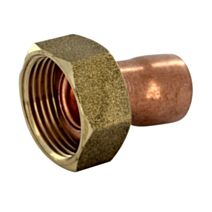 Raccord FE-CU droit F G3/8 d12 - NOYON & THIEBAULT