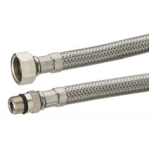 Flexible inox pour robinetterie mâle 10x100 - femelle 12x17 passage intérieur 8mm - NOYON & THIEBAULT