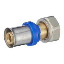 Multicouche à sertir multiprofil Raccord femelle F20x27 Ø20 - NOYON THIEBAULT