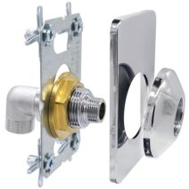 Platine simple WC universel 