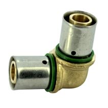 Coude PER à sertir pour tube PER D.16mm - NOYON & THIEBAULT