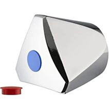 Croisillon tricorne chromé métal 803510 - NOYON THIEBAULT