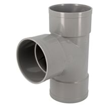 Té pied de biche évacuation D,100 87° FF - GIRPI