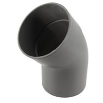 Coude d'évacuation PVC 45° MF (125) - Ø mm : 125