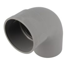 Coude ø80mm mâle-femelle à 87°30
