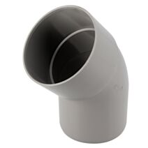 Coude évacuation Ø100 67°30 MF - GIRPI