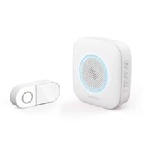 Carillon Sona avec flash lumineux, sans fil avec pile portée 200m - AVIDSEN