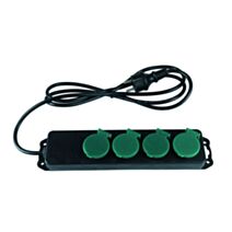 Multiprise 4 prises 10/16A +T 230V