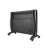 Chauffage panneau rayonnant mobile Nina noir 1500W