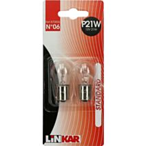 2 lampes P21W 12V 21W - LINKAR