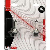 2 lampes linkar h7 12v 55w ll