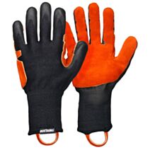 Gants Stronger maille cuir T.8 résistance coupure/perforation espaces verts - ROSTAING