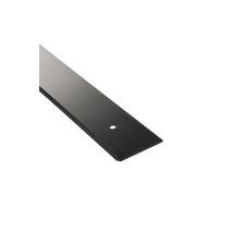 Profil de finition aluminium pour plan de travail 38mm noir - NORDLINGER