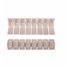 16 Taquets d'assemblage pour tablette 