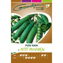 Pois Petit Provençal - nain à grain rond Gondian