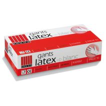 Boîte de 100 gants latex - GERIN