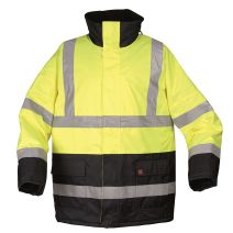 Parka signalisation jaune/marine vision xxl