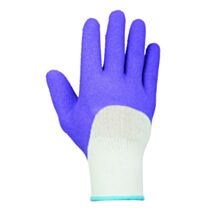 Gants de jardinage spécial rosiers blanc/mauve T.6 - GERIN
