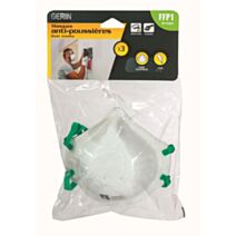 Lot 3 masques anti-poussieres FFP1 - GERIN