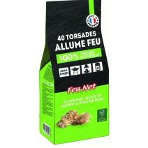 40 TORSADES ALLUME-FEU