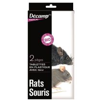 Plaque glu rats x2 decamp'radical
