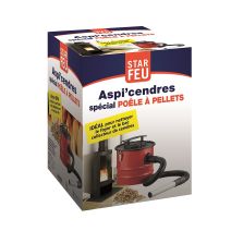Avaleur cendres special pelletstarfeu