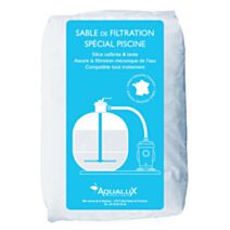 Sable de filtration spécial piscine - Sac de 20 kg- EDG BY AQUALUX
