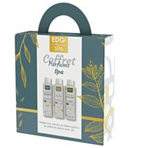 Kit parfums spa 100ml x3 coco vanille eucalyptus pin - EDG AQUALUX