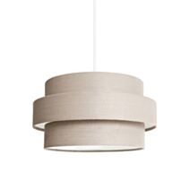 Suspension Ornella Coton Taupe Ø26cm h.14cm - SEYNAVE