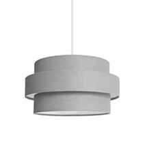 Suspension Ornella Coton Gris Ø26cm h.14cm - SEYNAVE