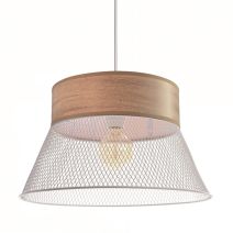 Suspension Solveig Blanche Ø40cm h.24,4cm - SEYNAVE
