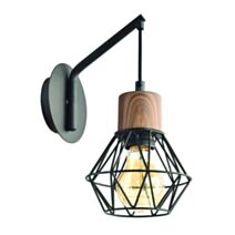 Applique Sequoia Noir h.24cm - SEYNAVE