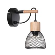 Applique Bedwood h.18cm noire - SEYNAVE