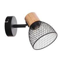 Spot Bedwood Noir Ø10cm h.15cm - SEYNAVE