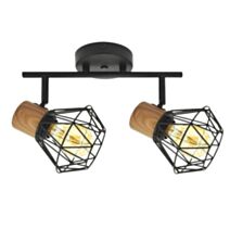 Spot 2 Lumières Sequoia h.19cm - SEYNAVE