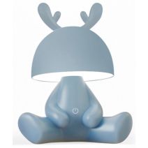 Lampe PVC led intégrée Elk H27,5x22x17cm Bleu