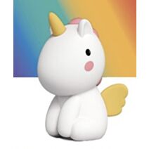 Lampe led électra blanc/rose/jaune