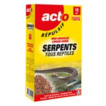 Mini-granulés répulsif serpents et reptiles - ACTO