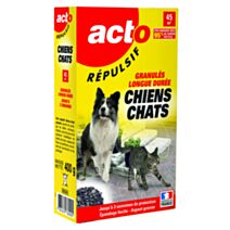 GRANULES RÉPULSIFS CHIENS CHATS 400G