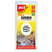Répulsif Ultrasons Souris - Insectes rampants et Araignées - RETRO