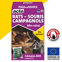 Céréales rats-sousi Mélange de 3 céréales 150gr - ACTO