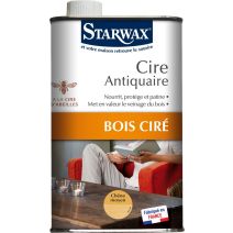 Cire antiquaire liquide bois cirés chêne moyen 