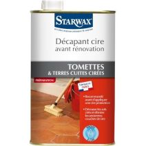 Décapant cire av renov. tomette et terre cuite 1l