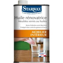 Huile rénovatrice bois verni - STARWAX
