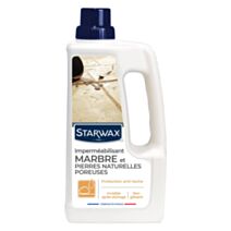 Protection Anti-Tache pour Sols Poreux En Marbres et Pierres Naturerelles 1L - STARWAX